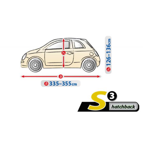 Hyundai Atos 1997-2010  (OPS3) Plandeka samochodowa OPTIMAL Garage