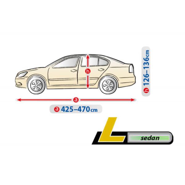 Chevrolet Lacetti 2004-2010 (OPTLSED) Plandeka samochodowa OPTIMAL Garage