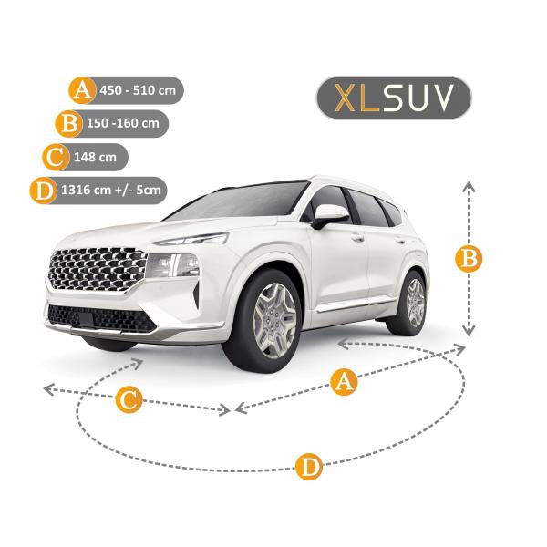 Chevrolet Orlando (2010-2014) Plandeka na samochód "DUST" XLSUV