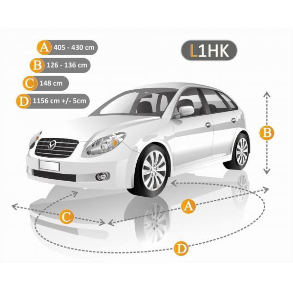 Hyundai i20 Hatchback (od 2014) Plandeka na samochód "REFLEX" L1