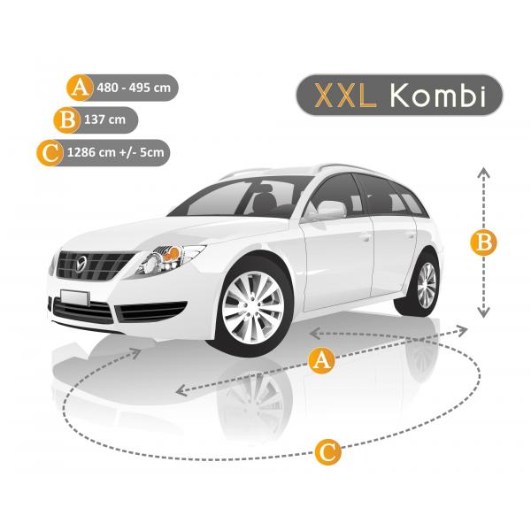 Ford Mondeo V kombi (od 2014) Plandeka na samochód "REFLEX" XXL Kombi