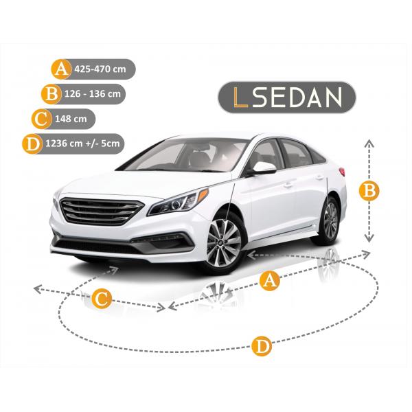 Seat Toledo Sedan (od 2012) - Plandeka na samochód "BREEZE" LSEDAN